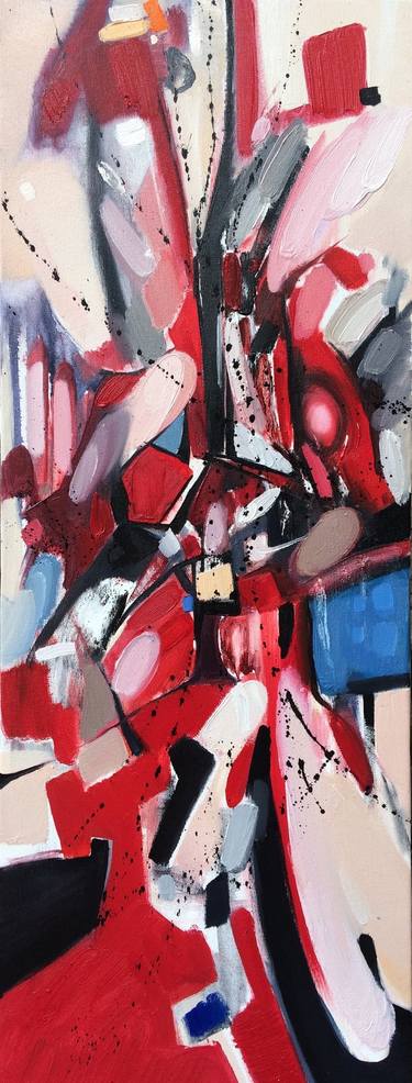 Original Abstract Expressionism Abstract Paintings by Narek Alekyan