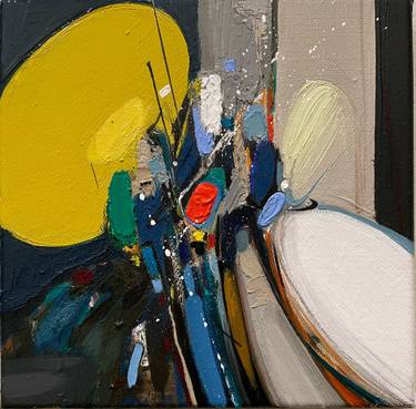 Original Abstract Expressionism Abstract Drawings by Narek Alekyan