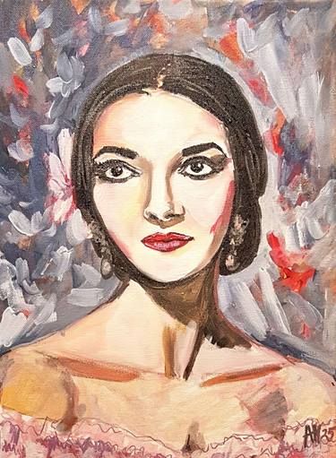 Original Contemporary Music Painting by Alexandrina Mihalkova