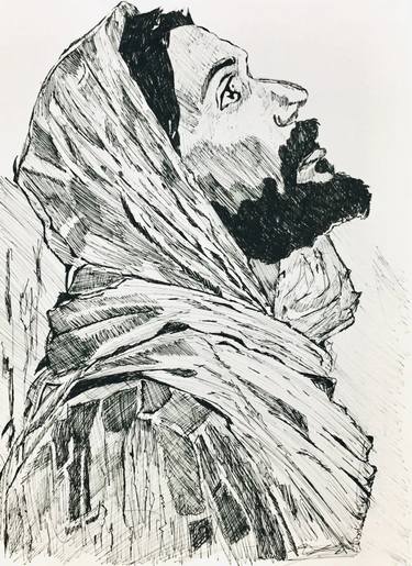 Original Abstract Classical mythology Drawings by Akash Bhisikar