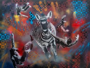 Original Pop Art Animal Painting by Ryan Murray