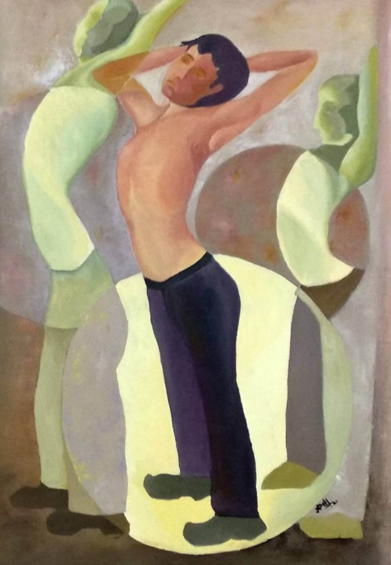Original Abstract Expressionism Abstract Paintings by Arti Shashi