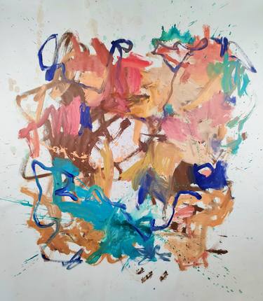 Original Abstract Expressionism Abstract Paintings by Emily Starck