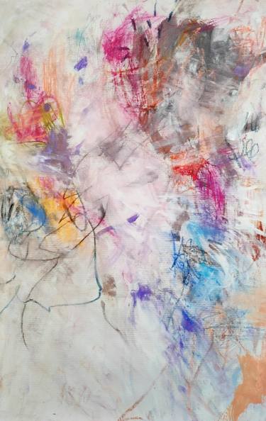 Original Abstract Expressionism Abstract Drawings by Emily Starck