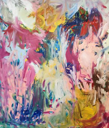 Original Abstract Expressionism Abstract Paintings by Emily Starck