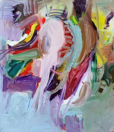 Original Abstract Expressionism Abstract Paintings by Emily Starck