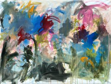 Original Abstract Expressionism Abstract Paintings by Emily Starck