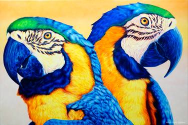 Original Contemporary Animal Painting by Mahdhav Sarna