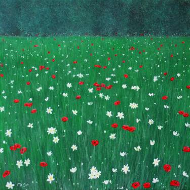 Original Abstract Landscape Paintings by Kirstin Mccoy
