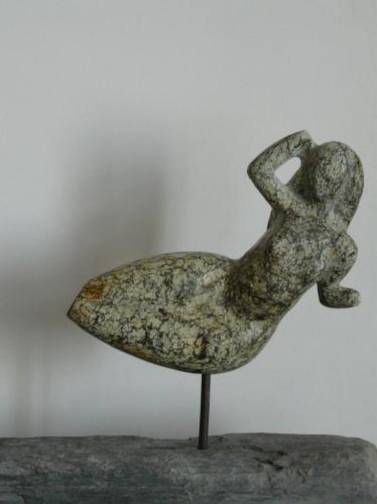 Original Fine Art Women Sculpture by Sylviane Selma
