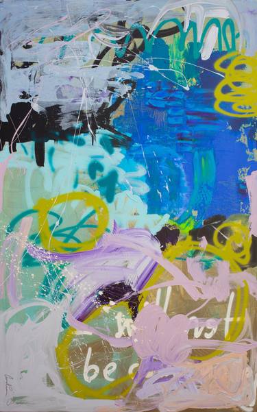 Original Abstract Expressionism Abstract Paintings by Carolina Alotus