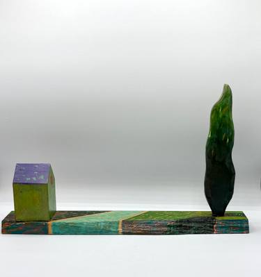 Original Dada Humor Sculpture by Linda Atkinson