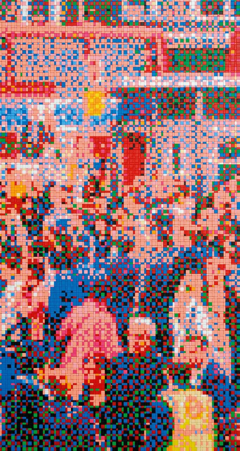 Original Realism People Installation by Friederike  And Uwe Artist Couple