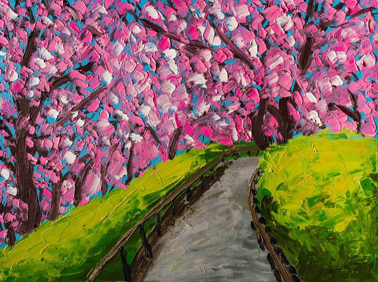 Print of Impressionism Landscape Paintings by Arina Iastrebova