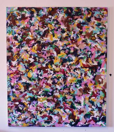 Original Abstract Expressionism Abstract Painting by Josh Hoffman