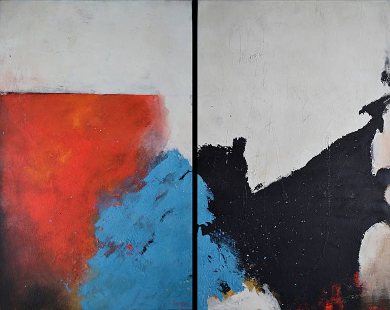 BASIC INSTINCT Painting by Olja Davidov | Saatchi Art