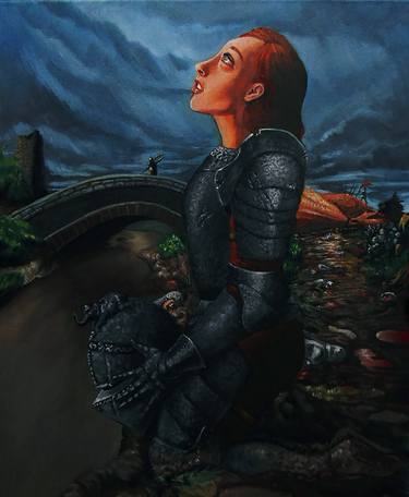 Original Surrealism Women Paintings by Cristoforo Torres