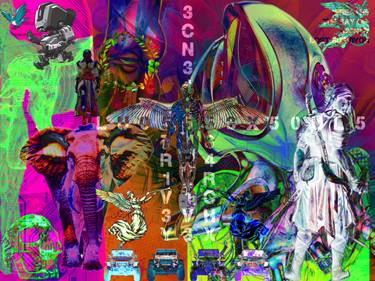 Original Fine Art Women Mixed Media by Alphatwentythree Nectar