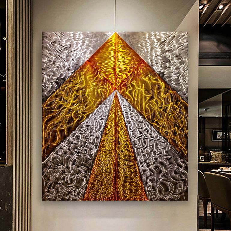 Original Abstract Geometric Sculpture by Jeremy Fagergren