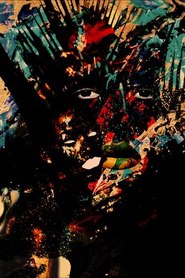 Original Abstract Expressionism Abstract Digital by Luise Eru