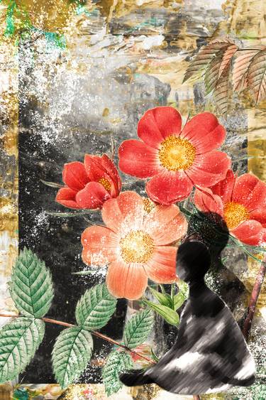 Original Abstract Expressionism Abstract Digital by Luise Eru