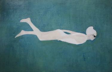 Original Illustration Sports Paintings by Layla Oz Art Studio