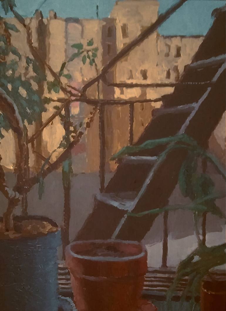 Print of Fine Art Cities Paintings by K G White