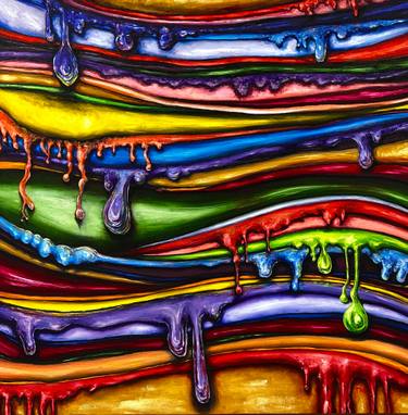 Original Contemporary Abstract Painting by Todd Mosley