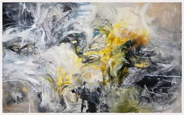 Original Abstract Expressionism Abstract Paintings by Beinan Tang