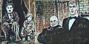 Original Pop Art People Mixed Media by Paul Blenkhorn-Digitalart
