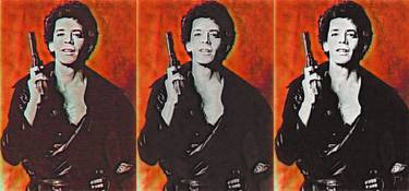 Original Pop Art People Mixed Media by Paul Blenkhorn-Digitalart