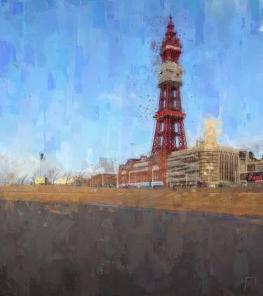 Original Modern Travel Mixed Media by Paul Blenkhorn-Digitalart