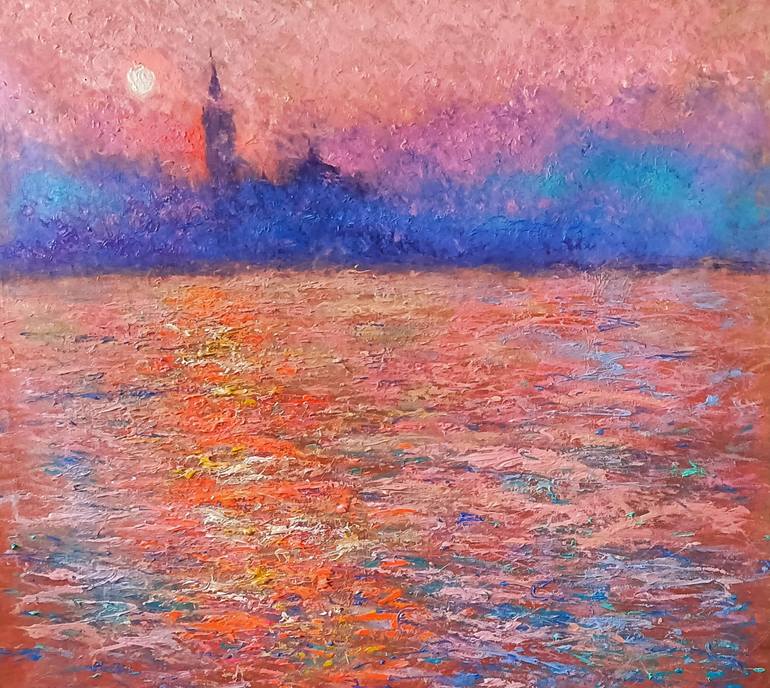 Print of Abstract Expressionism Cities Paintings by Andrés Rueda