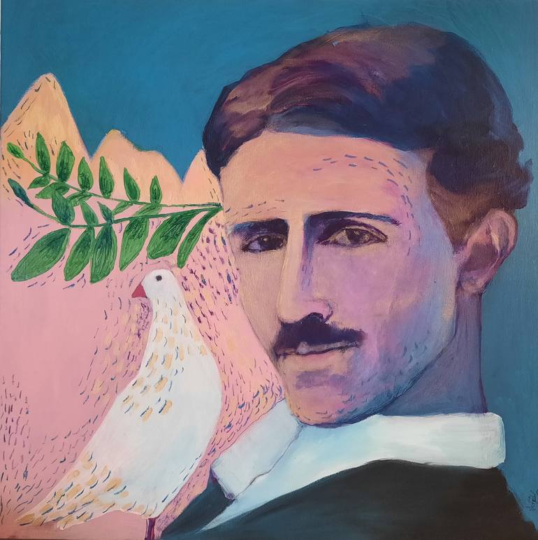 Print of Portraiture Portrait Paintings by Sonja Bela