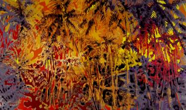 Original Expressionism Abstract Mixed Media by Andrew Babchynsky