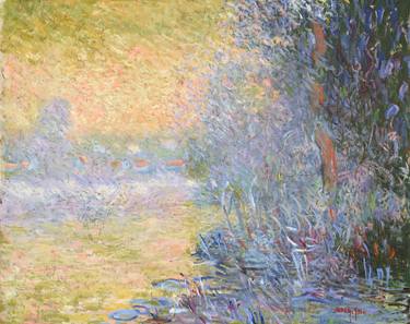 Original Impressionism Landscape Painting by Patrick Marie