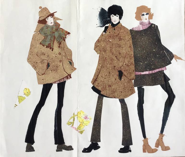 Print of Illustration Fashion Paintings by Marina Son