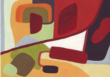 Original Fine Art Abstract Painting by Alicja KłYś
