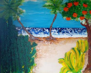 Original Photorealism Landscape Painting by Reka Kiss