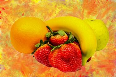 Original Fine Art Food Mixed Media by Petras Paulauskas
