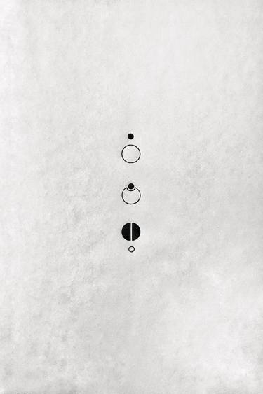 Original Conceptual Abstract Drawings by Leopoldo Ferrari Drawings