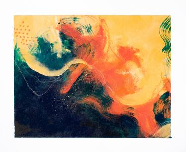 Original Abstract Expressionism Abstract Painting by Vega Vega
