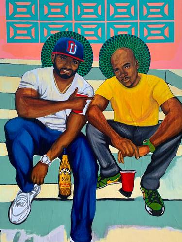 Original Conceptual Culture Paintings by Demarcus Mcgaughey
