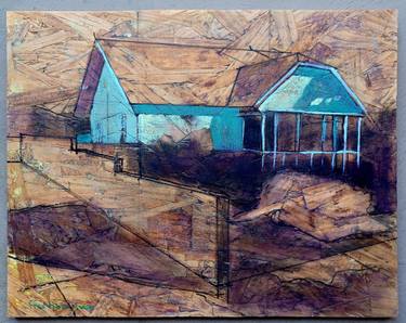 Original Conceptual Architecture Paintings by Frederick Hurd