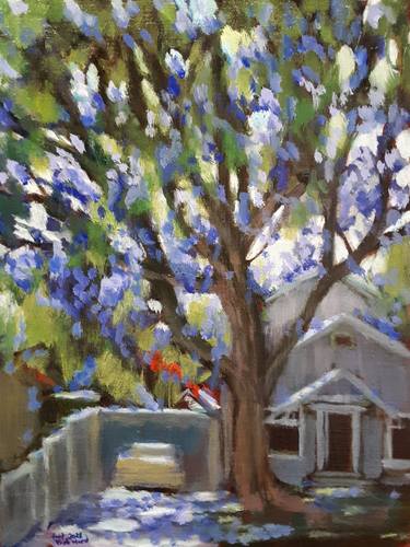Original Documentary Tree Paintings by Frederick Hurd