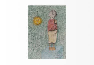 Original Abstract Expressionism Abstract Drawings by Salvador Salazar