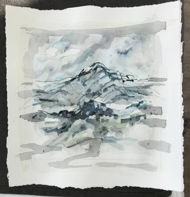 Original Abstract Landscape Painting by Margaret Mcmullan