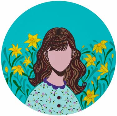 Original Illustration Women Painting by Mia Kim
