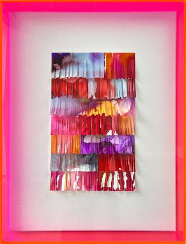 Original Contemporary Abstract Mixed Media by Julie Pelaez