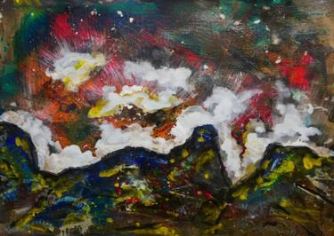 Original Abstract Expressionism Abstract Paintings by John Hacking